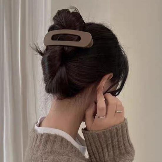 6/8Pcs Women Hair Clips Flat Hairpin Sturdy Non-Stuck Decorative Hair Claw Clips