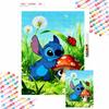 Diamond Painting Set Disney Full Diamond 5D Stitch Mushroom Ladybug Art Home Decoration Creative Handicrafts