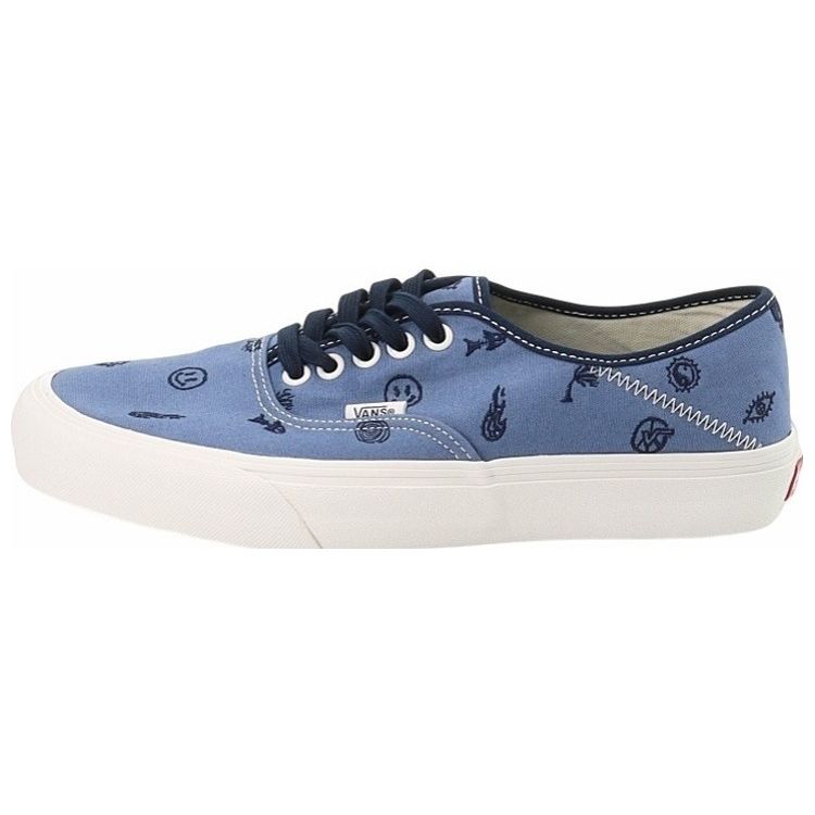Vans Authentic Sf Low Top Skate Shoes Unisex Sneakers Blue VN0A5HYP7Z2