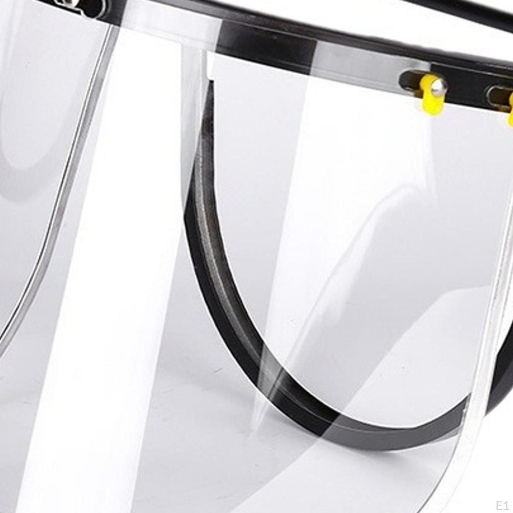 Protective Face Cover Replacement Visor Practical Transparent Easy to Use Solid Protection