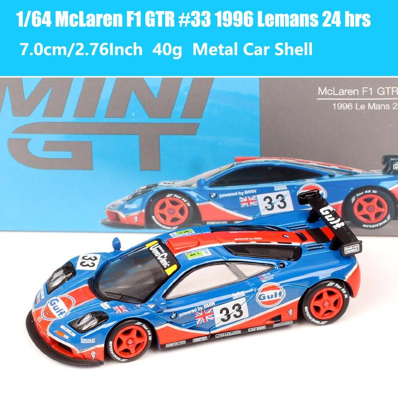 MiniGT 1/64 Scale Nissan Skyline GTR Racing Z Honda Civic Cadillac V 911 GT3 McLaren Datsun 510 Pickup Truck Car Model Toy