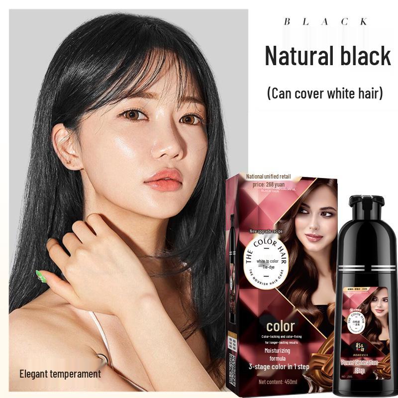 Colorful Bubble Dye Cream - Non-Irritating, Plant-Based Hair Color