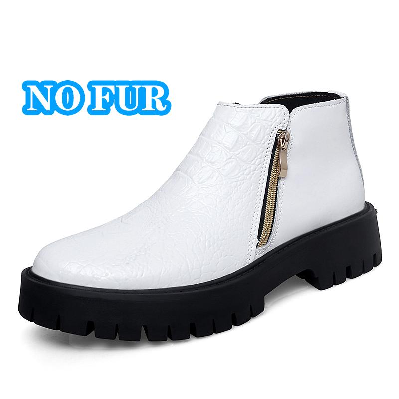 

Модная мужская обувь челси, боковая молния, полувысокие кожаные повседневные туфли в винтажном стиле, мужские ботильоны ручной работы, деловые туфли-ботинки 47