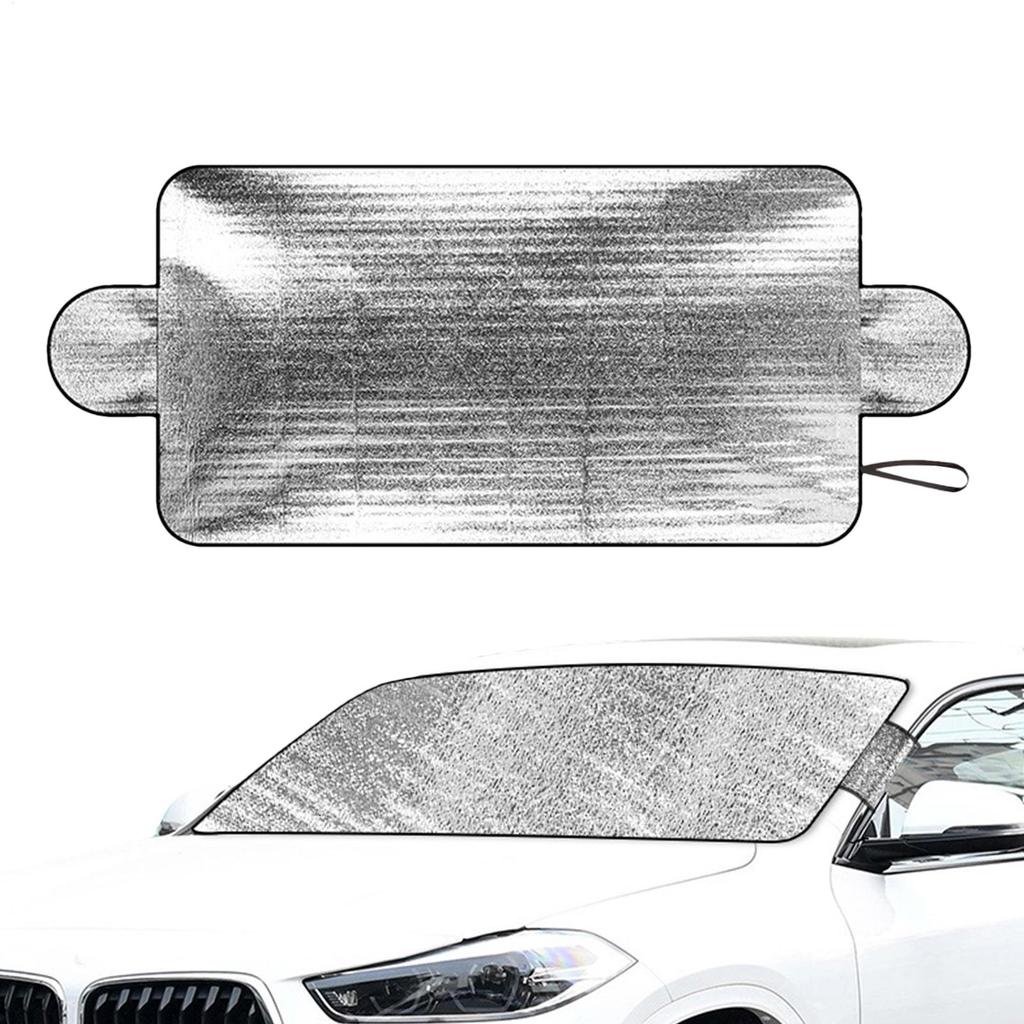 Snow Cover for Car Windshield Front Car Window Snow Cover All Weather Vehicle Sun Block Exterior Anti-Freeze Protector for RVs