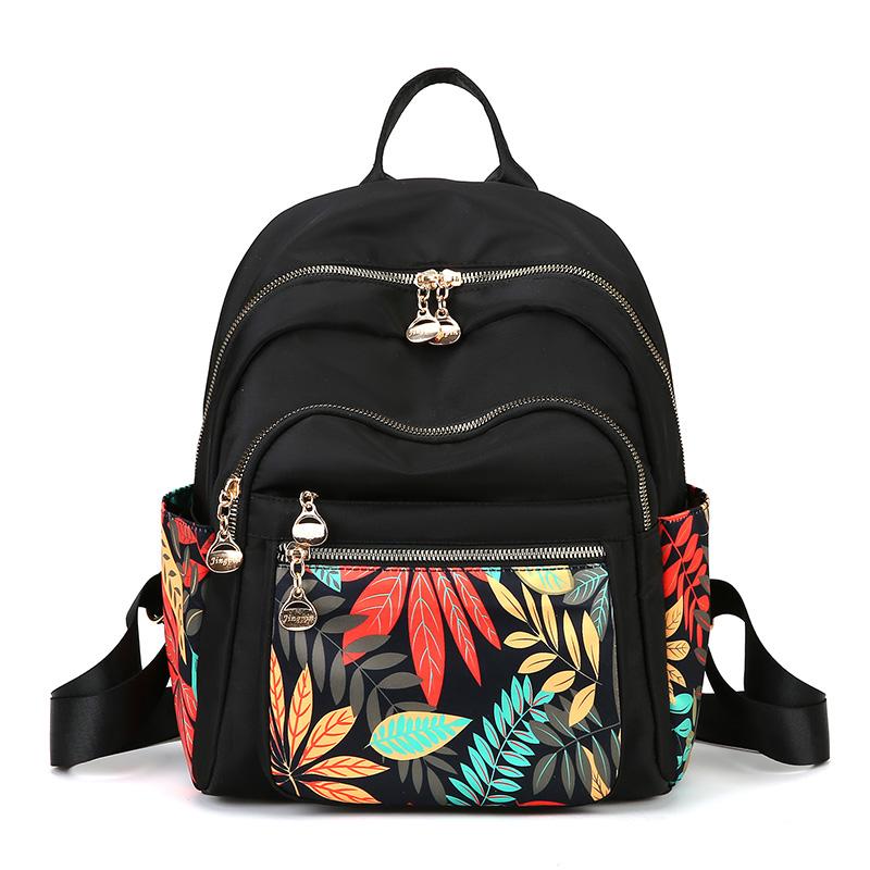 Fashion Casual Lady Backpacks High Quality Large Capacity Women's Handbags Waterproof Multi Functional Women's Shoulder Bag