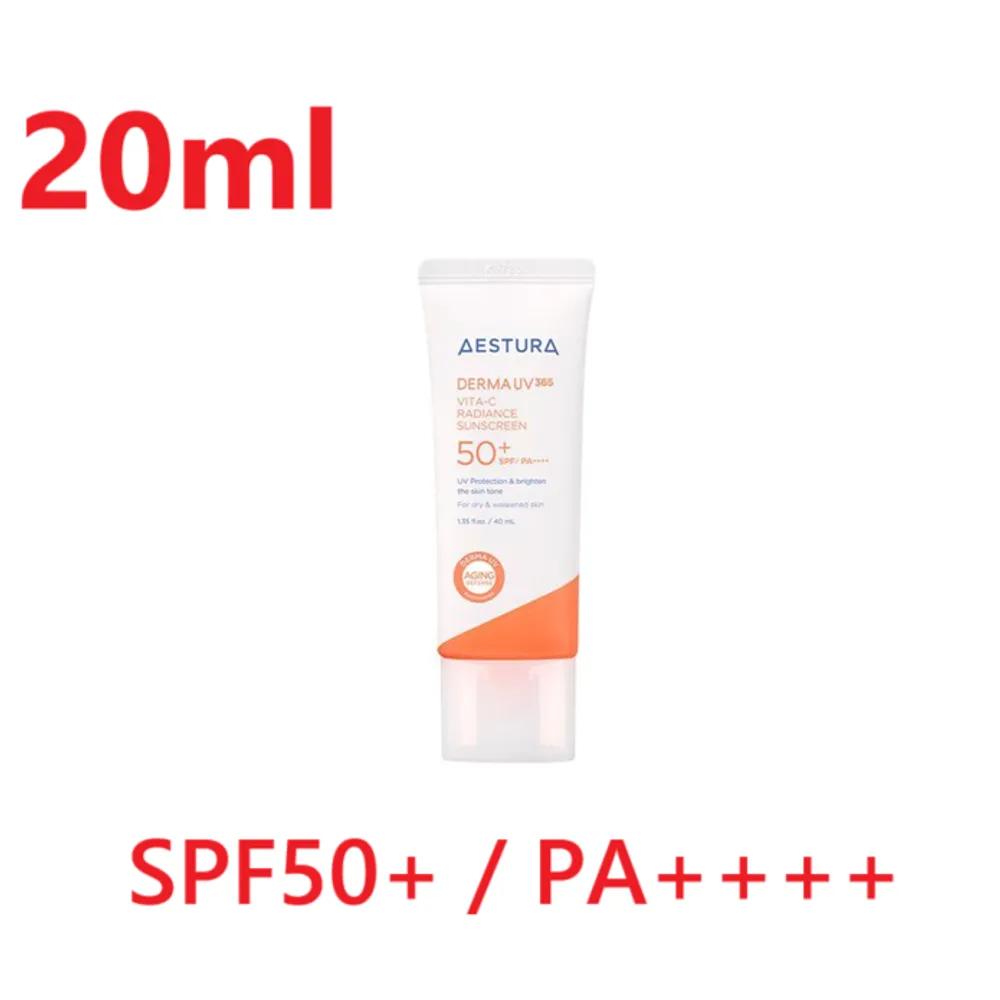 Aestura Derma UV 365 Vita C Radiance Hydration Sun Cream 20ml