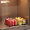 Stackable Transparent Cabinet Storage Box with Handle