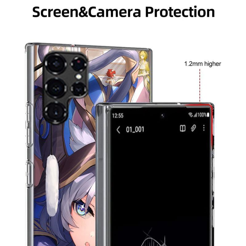 Honkai Star Rail Cipher Cases Phone Case for Samsung Galaxy S26 Ultra S25 Edge S24 S23 FE S21 Plus S20 S22 S10 Cover TPU Capa Sh