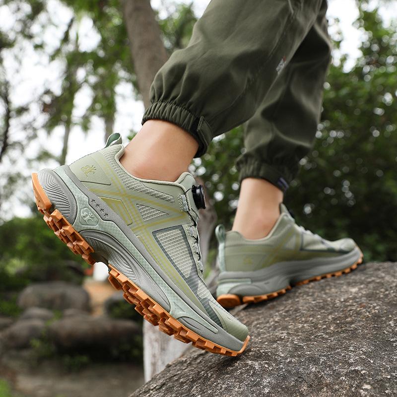 

Fashion four-season high-quality rotating buckle outdoor non-slip hiking couple sports trendy shoes comfortable and wear-resistant hiking shoes 45