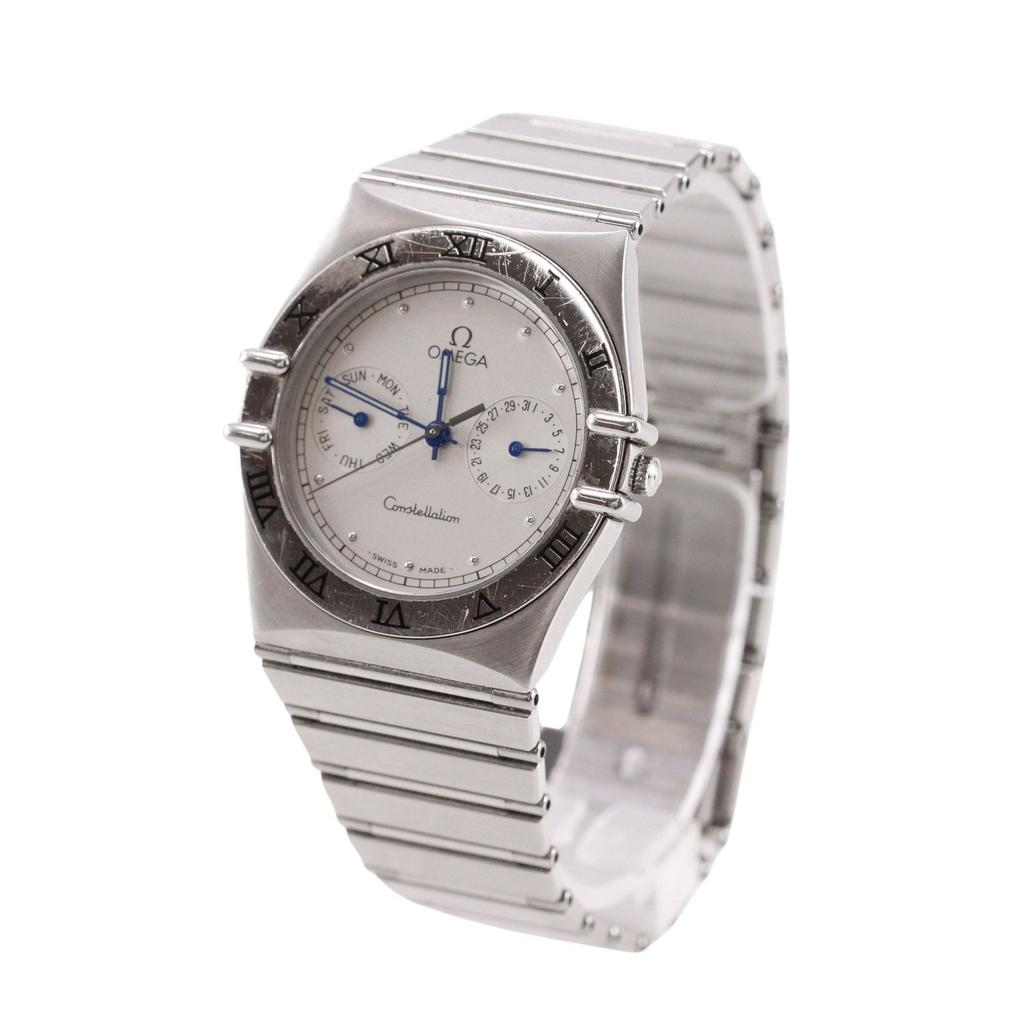 OMEGA Constellation Watches 1502.30 Day date SilverDial Stainless Steel Quartz Analog display mens Used