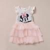 Schönes Prinzessinnen-Netzkleid für Mädchen Kleinkind Mädchen Sommerkleid Kinder Mädchen Partykostüm