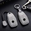 Autofernbedienung Schlüsselhülle Schale für Mercedes Benz E C S GLC Klasse E200 E400 E63 W213 S550 S560 Leder Schlüsselanhänger Fob Zubehör