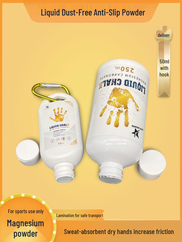 Flüssiges Magnesium Anti-Rutsch-Pulver für Sport: Klettern, Gewichtheben, Kugelstoßen, Trockener Handgriff