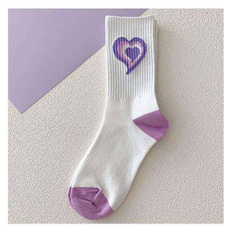 Socks For Women In Spring , With Three-dimensional Relief Design, Soft And Comfortable Women's Long Socks