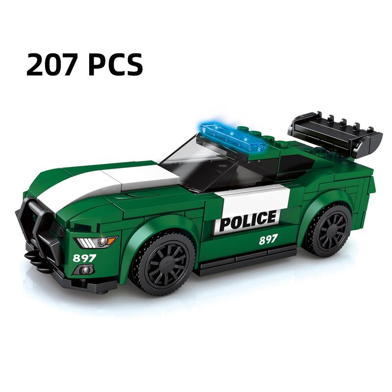 Speed MOC Racing Car SUV City Sports Model Building Blocks Bricks Rally Super Racers Christmas gift Technical Vehicles Toy