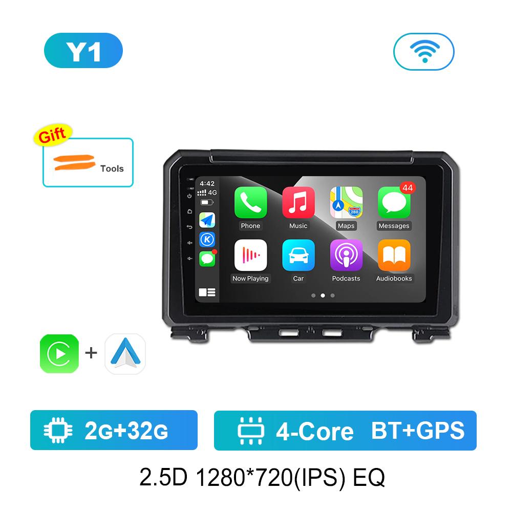 

для Suzuki Jimny 2018 - 2020 GPS-навигация DSP Стерео HD Сенсорный экран Bluetooth Android Автомобильная магнитола Мультимедийный видеоплеер