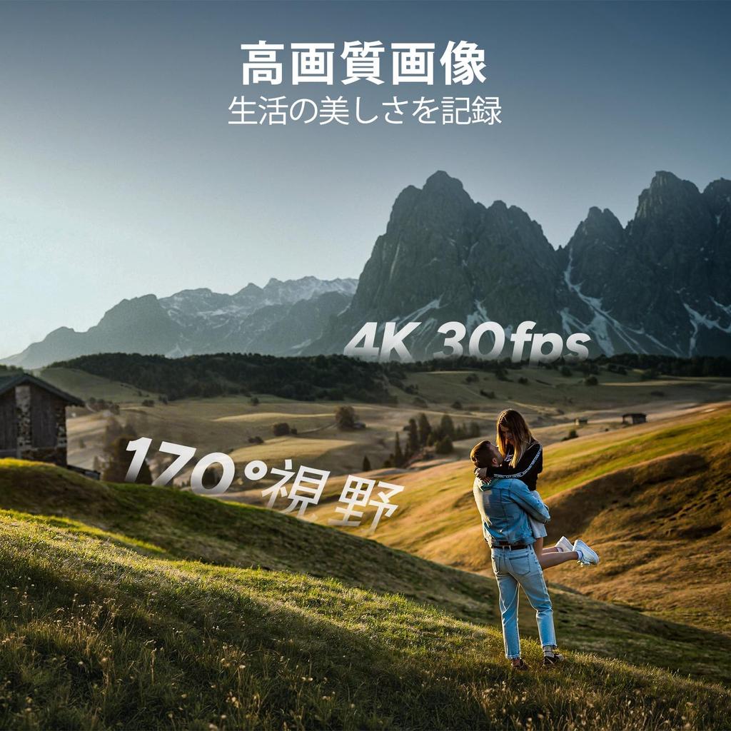 SJCAM C300 4K Action Camera Vlog Pocket 1/2.8 CMOS f/2.0 154° Wide-Angle Sensor