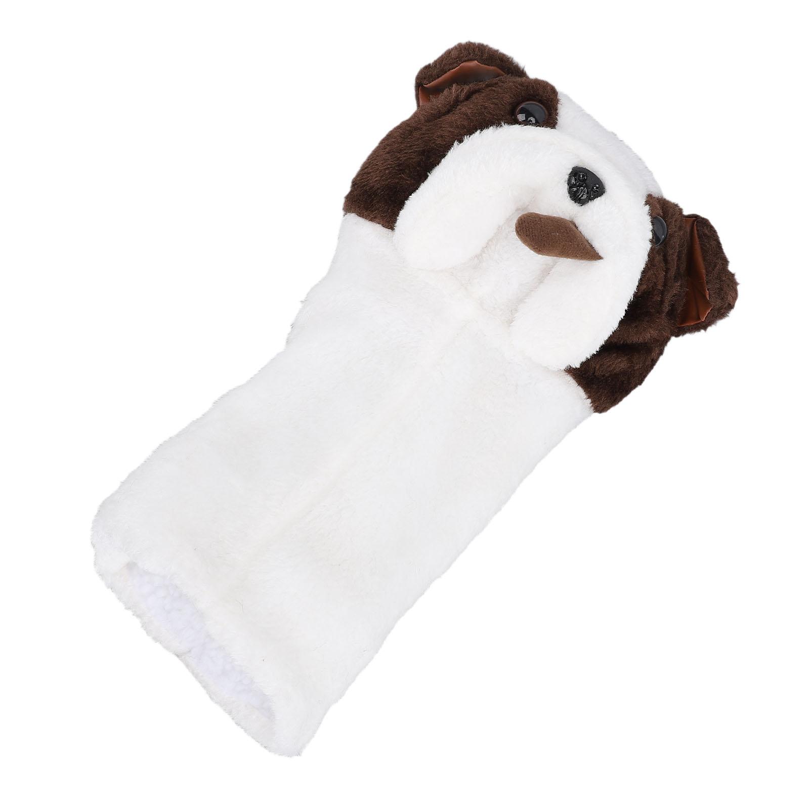 

Чехол на голову клюшки с изображением очаровательной мультяшной собаки, моющийся, плюшевый, утолщенный, ударопрочный, клюшка