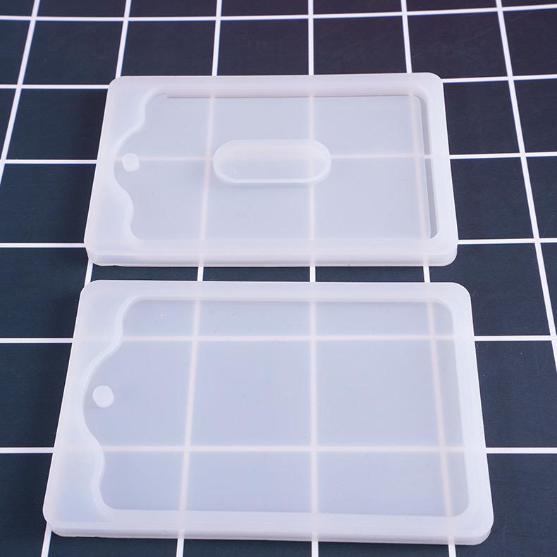 Silicone Epoxy Mold for DIY Handmade Card Holders (Fits Bus and Bank Cards)
