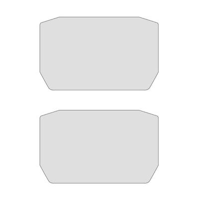 High Definition TPU Instrument Panel Protective Film Dashboard Screen Protector Cluster 2pcs For Car & Motorcycle Owners