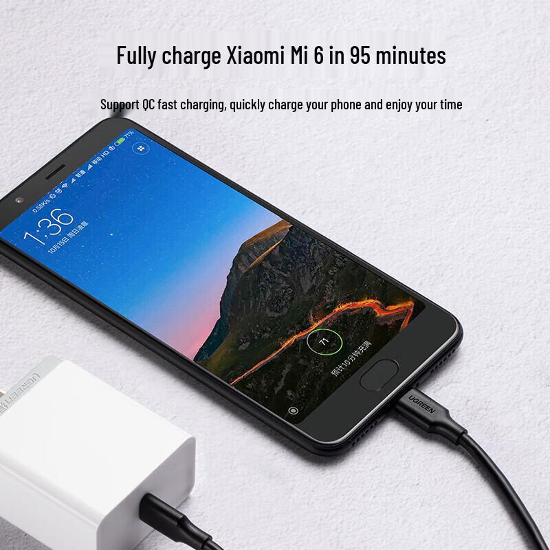 UGREEN Type-C to Type-C 3A PD Fast Charging Cable