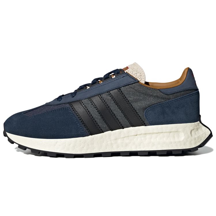 

Темно-синие кроссовки унисекс adidas Retropy E5 Core Blue Grey-Six Core-Black GX4565