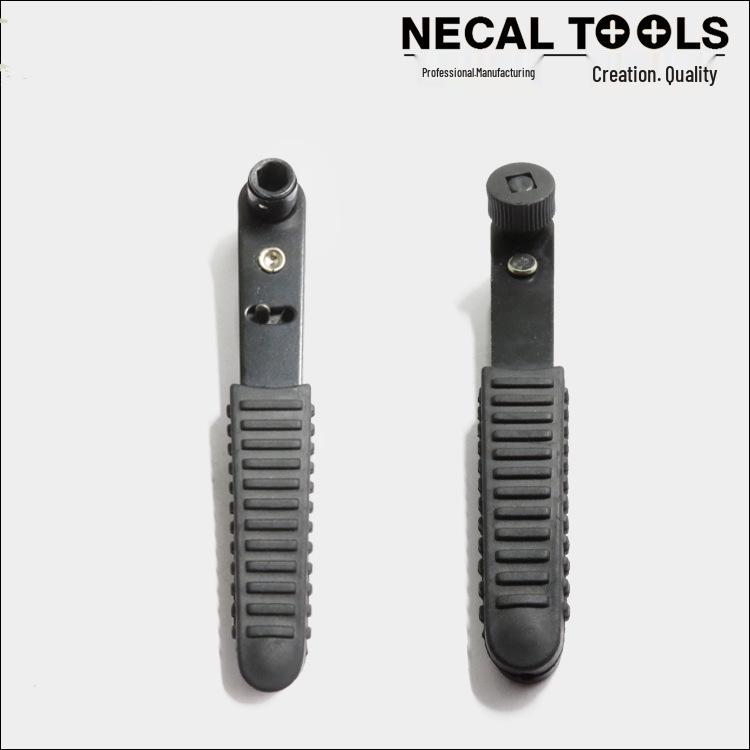 1/4" Mini Quick-Release Ratchet Wrench & Air Driver Screwdriver with Bit Holder.