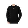 adidas Internal Crew Fleece-Lined Long Sleeve Sweatshirt Men Tops Black HB6559