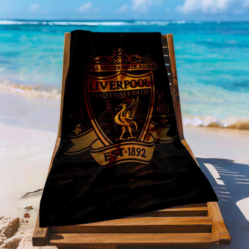 Liverpool Football Club Beach Towel High Absorbency Quickdry Comfortable Lightweight