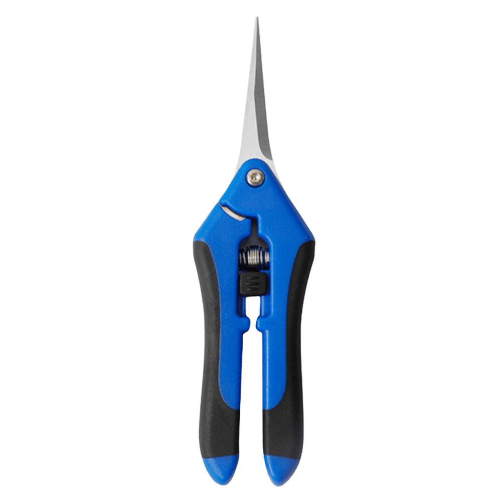 

Садовые ножницы, триммер для листьев и цветов, 6,5-дюймовые ножницы для бонсай, лезвия из нержавеющей стали, многофункциональные садовые принадлежности синий