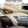 Car Seat Gap Filler Set Of 2, Soft Foam Multifunctional Seat Side Gap Filler With Organizer & Hook Function, 3In1 Gap Stopper Universal Fit Car SUV
