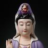 Ceramic Guanyin Statue Household Buddha statue offering ornaments The statue of Guanyin Bodhisattva in the South China Sea