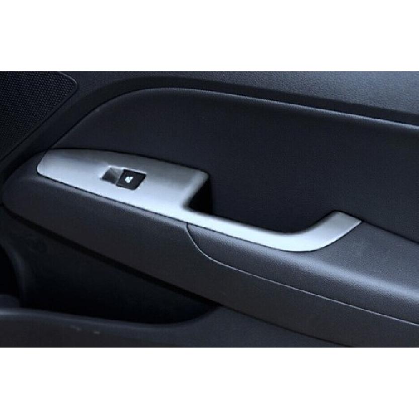 For Hyundai Elantra 2017-2020 Matte Silver Window Lift Lock Switch Panel Trim