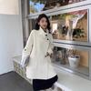 New Coat Stand-up Collar Medium and Long Simple Fashion Coat