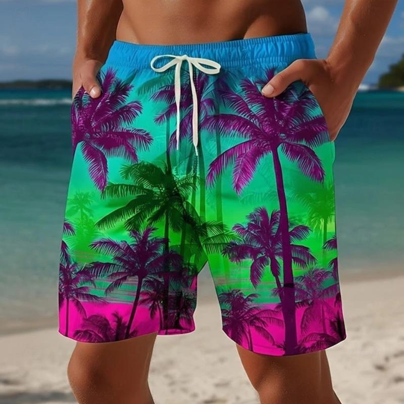 Men's 3D Printed Casual Shorts Fashion Graphic Pattern Beach Shorts Lightweight Breathable Streetwear Short Pants Summer Daily