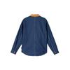 Stussy Corduroy Denim Mix Shirt 'Brown Blue' Men's 1110126