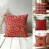 New Chinese-Style Geometric Patterns Pillow Case Double-Sided Plush Sofa Cushion Covers Organic Breathable Invisible Zipper