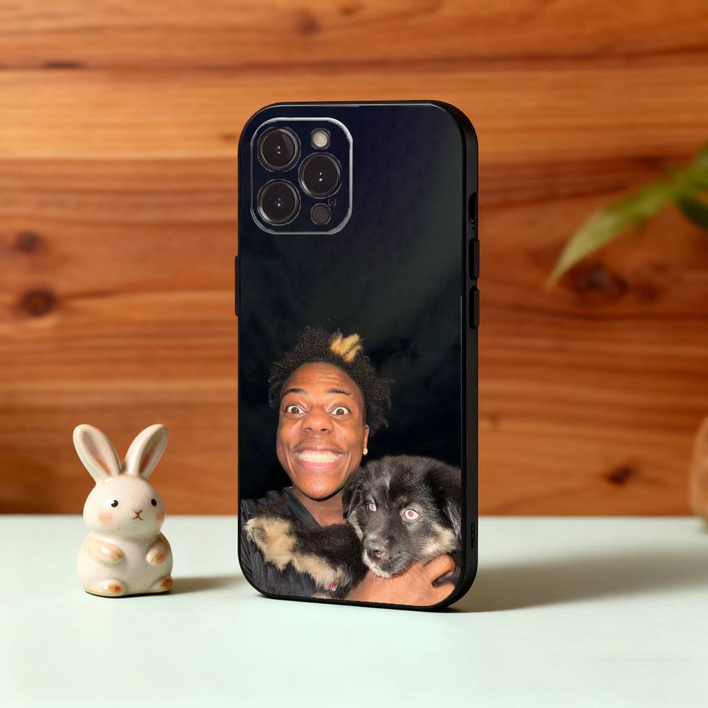 

F-Funny I-IShowSpeed Youtuber Phone Case For iPhone17,16,15,14,13,12Plus,Pro Max,XS,5G Soft Silicone Black Cover iPhone14
