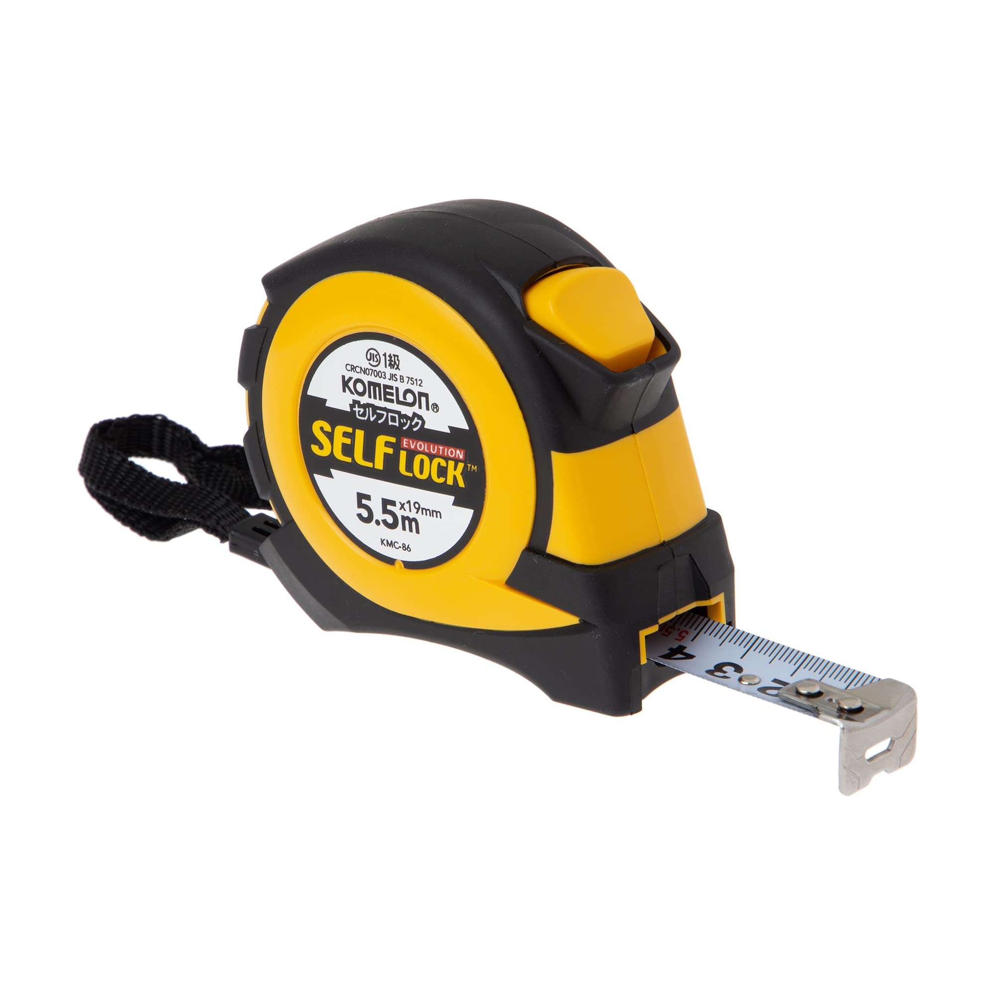 

Komelon Convex EVO Tape Width 19mm ABS Self-Lock 5.5m KMC-86