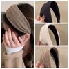 Mesh Wide Headband Solid Color Chiffon Hair Hoop Fashion Wide Edge Hairband Girls