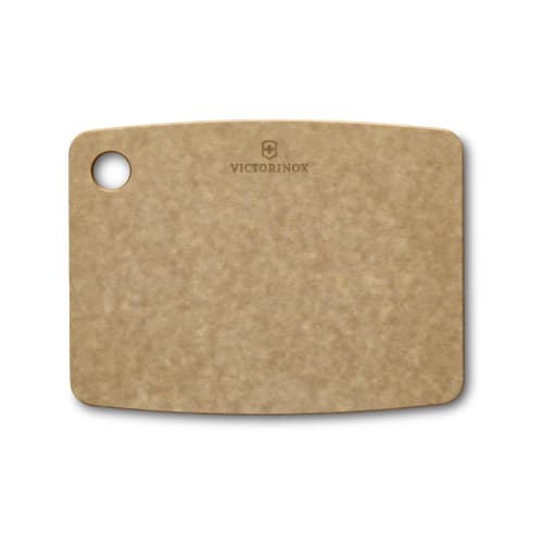 VICTORINOX Epicurean Kitchen Series Small Cutting Board, Brown, 7.4120, Dishwasher Safe, Heat Resistant, Camping, Made In the USA, Wood