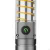 LED Flashlight Flash Light Handheld Water Resistant Zoomable Portable Torch for Running Hiking