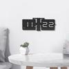 Electrical Digital Flip Clock Gray Flipping Out Wall and Tabletop Flip Clock