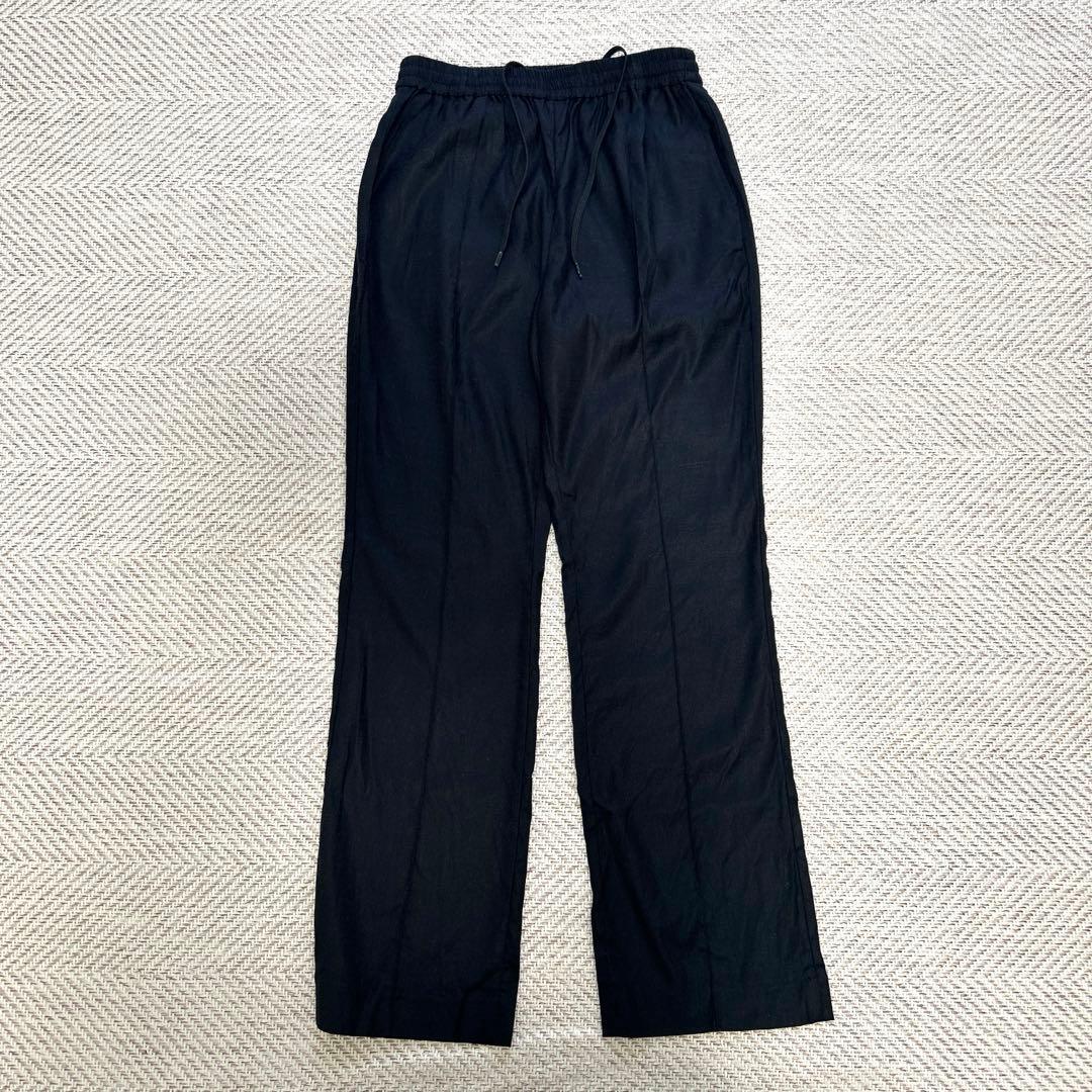 [SLOBE IENA] Linen pintuck semi-flare pants 36