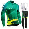 Long Sleeve Cycling Jersey Men Women Winter Outdoor Road Bike Riding Apparel