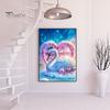 5D Swan Love Diamond Painting Full Drill Resin Mosaic Rhinestone Embroidery Craft Kits for Home Wall Decor Gift