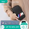 New Car Storage Bag Data Cable Organizer For BMW Performance F30 F20 F10 F40 E92 E91 G20 G30 G05 G06 G07 G11 G01 G02 G32 F3