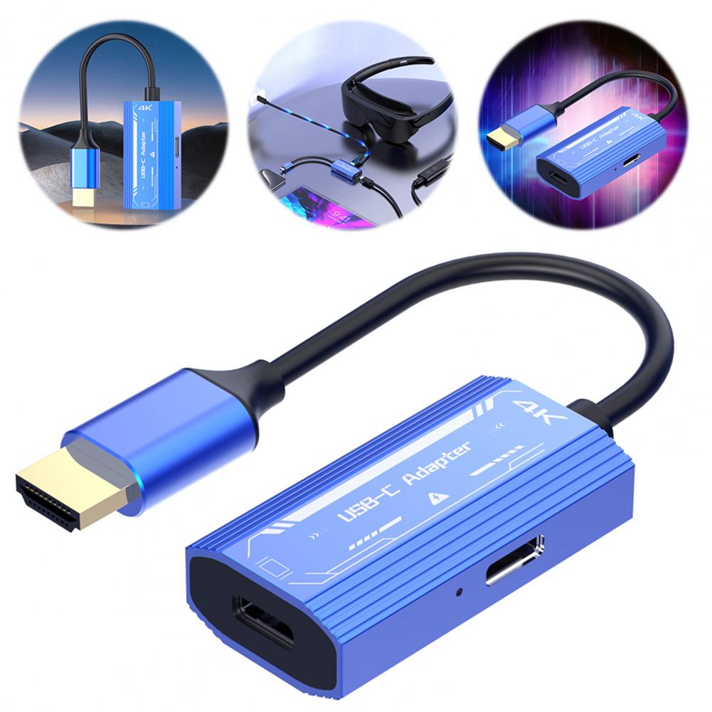 -compatible to Type C Converter High-quality Usb Adapter for Rokid Air Ar 4k60hz -compatible to Type C Cable Ideal for Video