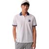 New Era MLB Brooklyn Dodgers Loose Logo Embroidered Color Block Short Sleeve Polo Shirt Unisex Polo Shirts White 14187362