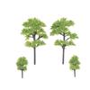 Simulation Mini Green Tree Model Dollhouse Railway Street Scene Decor Ornaments Dollhouse Micro Landscape Garden Ornament